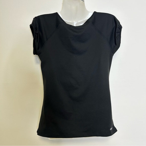 ◾️The North Face Button Bust Leaf Graphic Black Tee Shirt - Picture 8 of 8